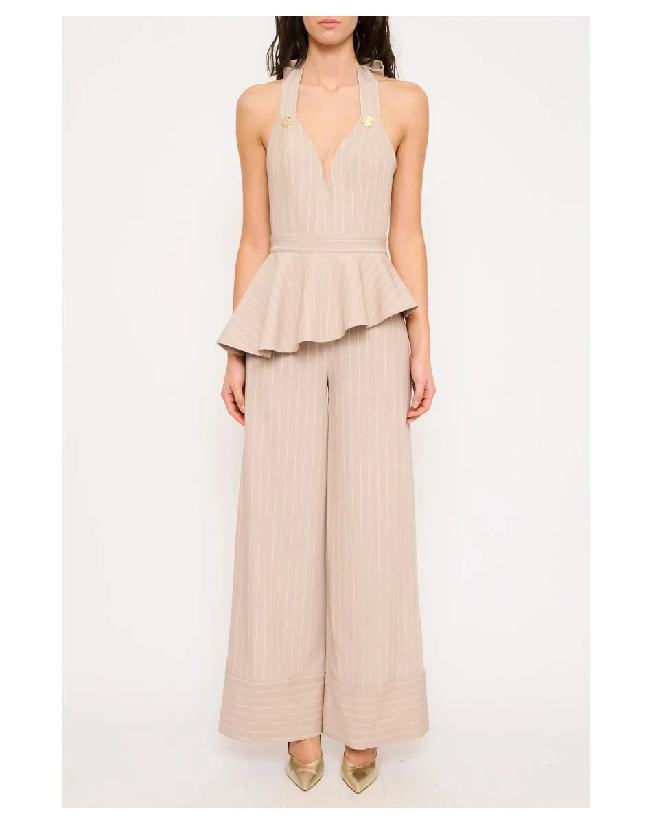 Kombinezon w prążek