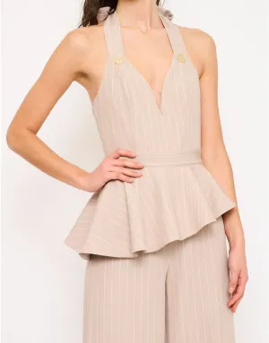 Kombinezon w prążek