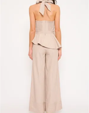 Kombinezon w prążek