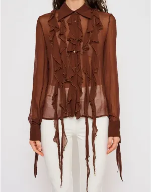 Koszula z falbankami