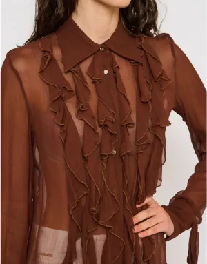 Koszula z falbankami