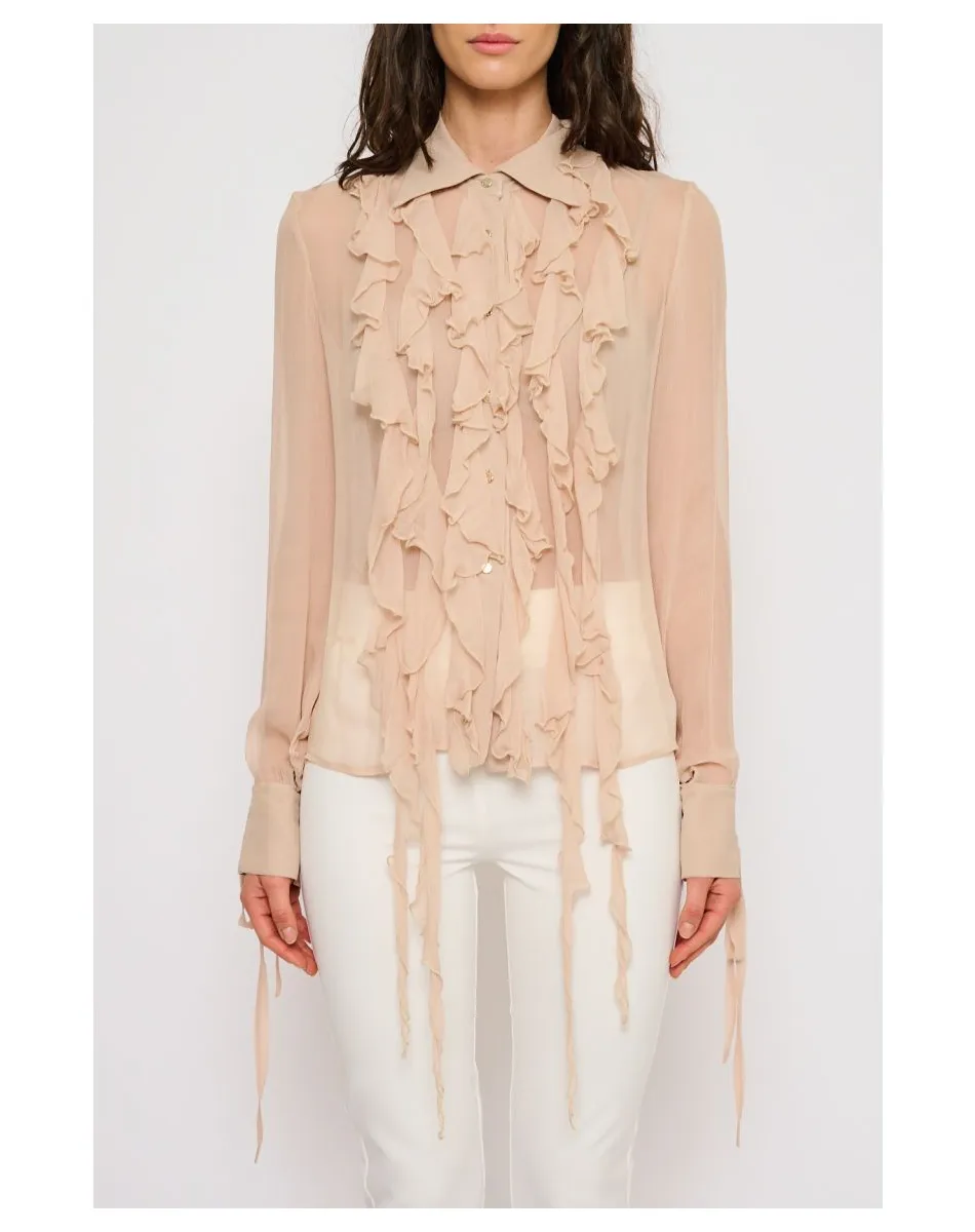 Koszula z falbankami