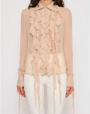 Koszula z falbankami