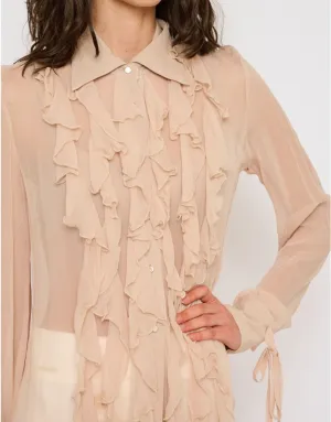 Koszula z falbankami